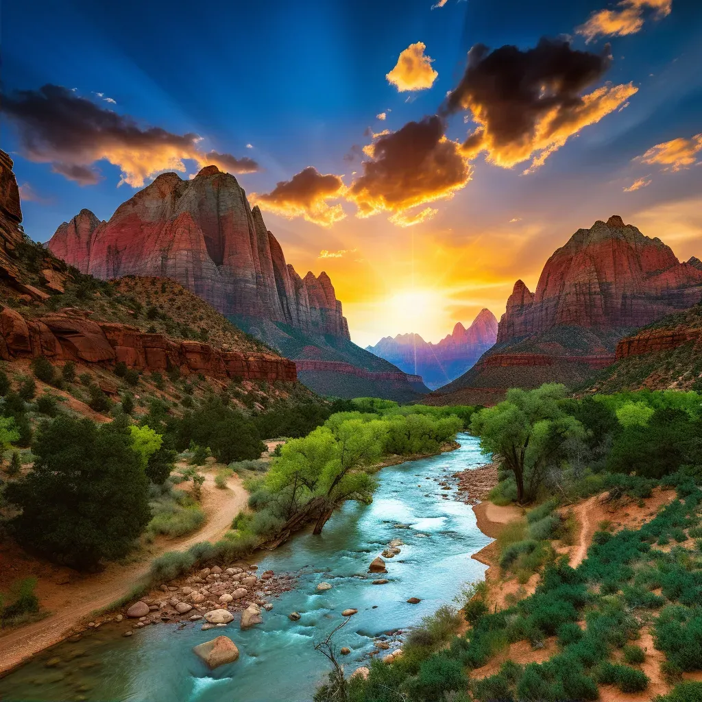 Zion National Park Cliffs - Image 2