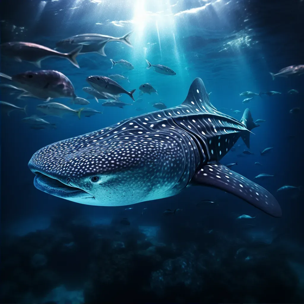 whale shark in ocean - Image 2