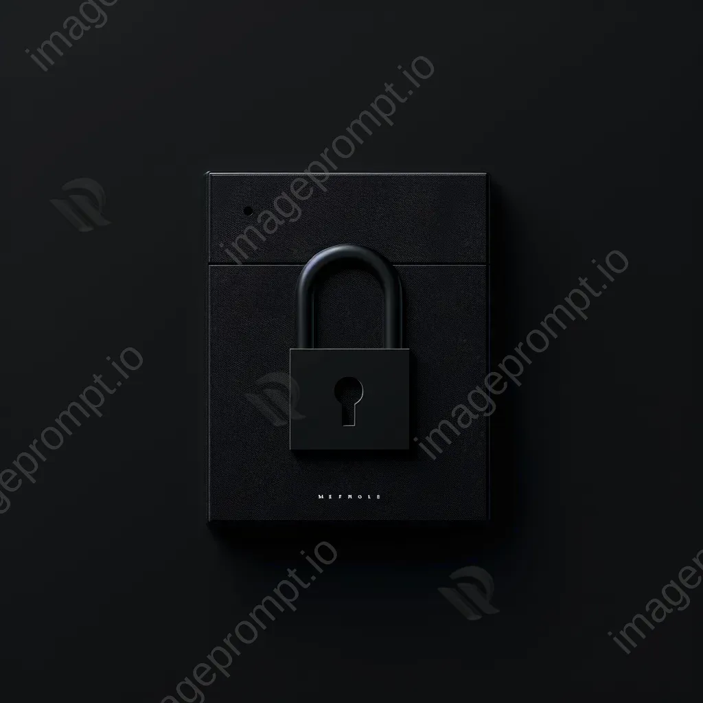 403 Forbidden error page with padlock icon and dark color scheme - Image 2