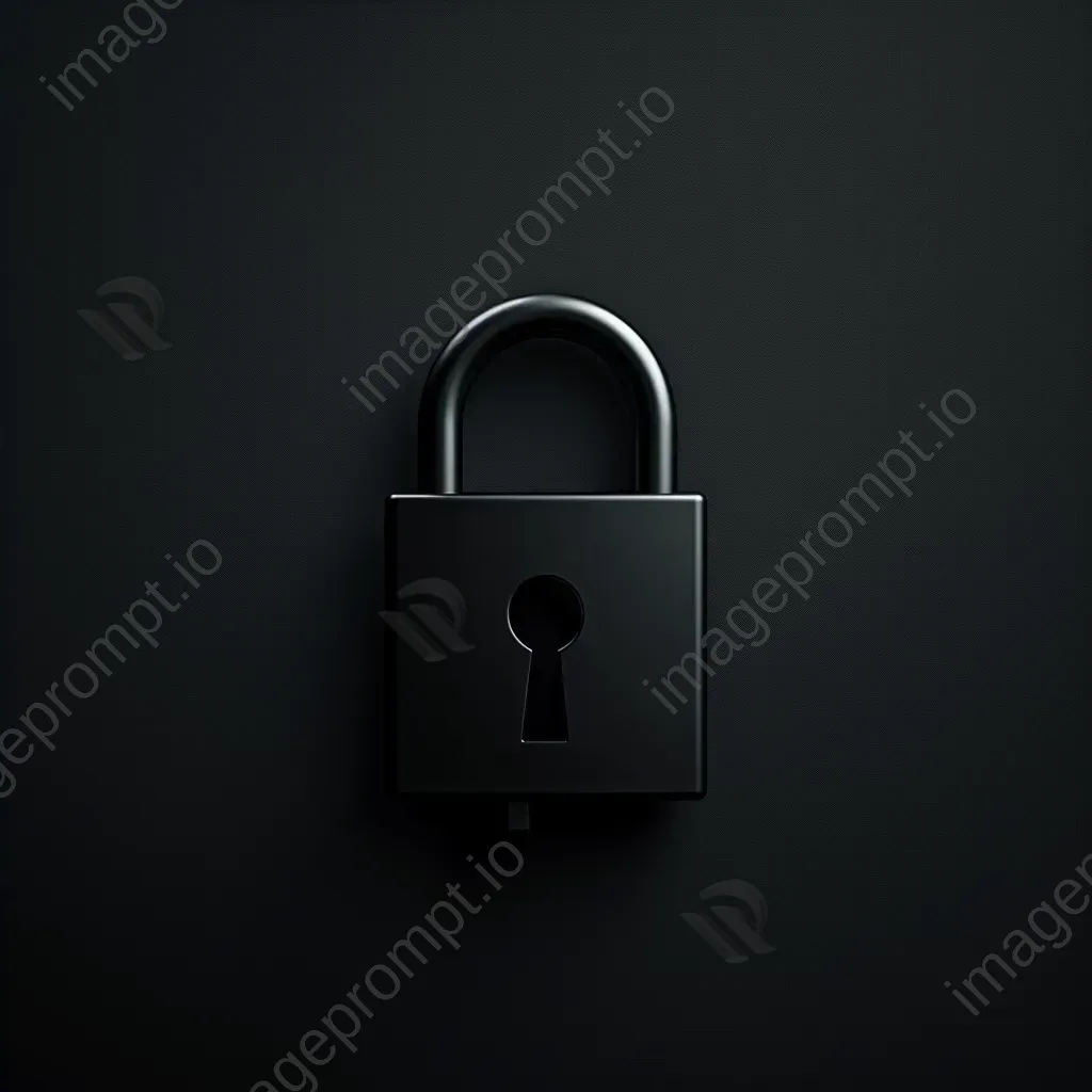 403 Forbidden error page with padlock icon and dark color scheme - Image 4