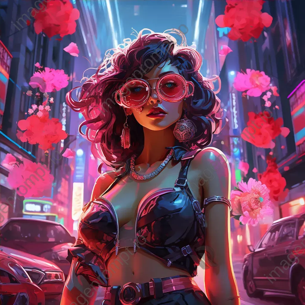 Cyberpunk interpretation of 