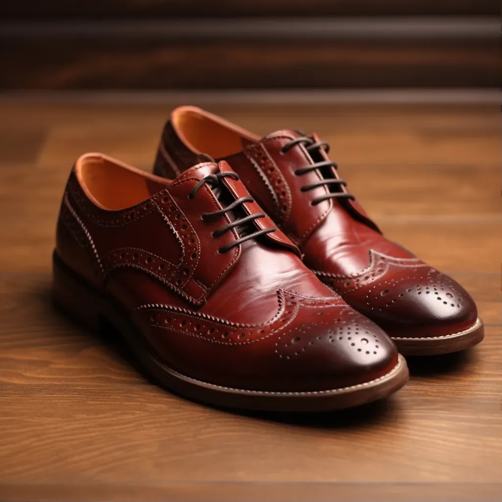 classic brogue shoes - Image 1