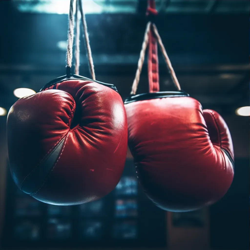 boxing gloves in ring - Image 3