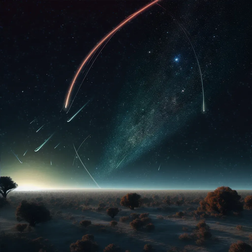 Artistic interpretation of Oort Cloud with comets - Image 4