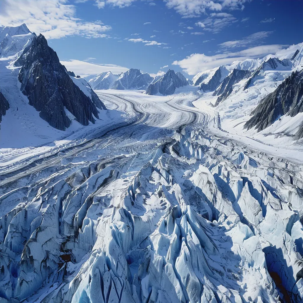 Mountain Glacier Landscapes