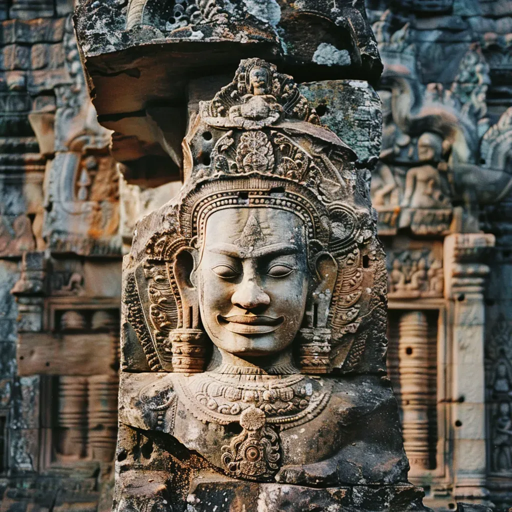 Angkor Wat stone carvings - Image 1