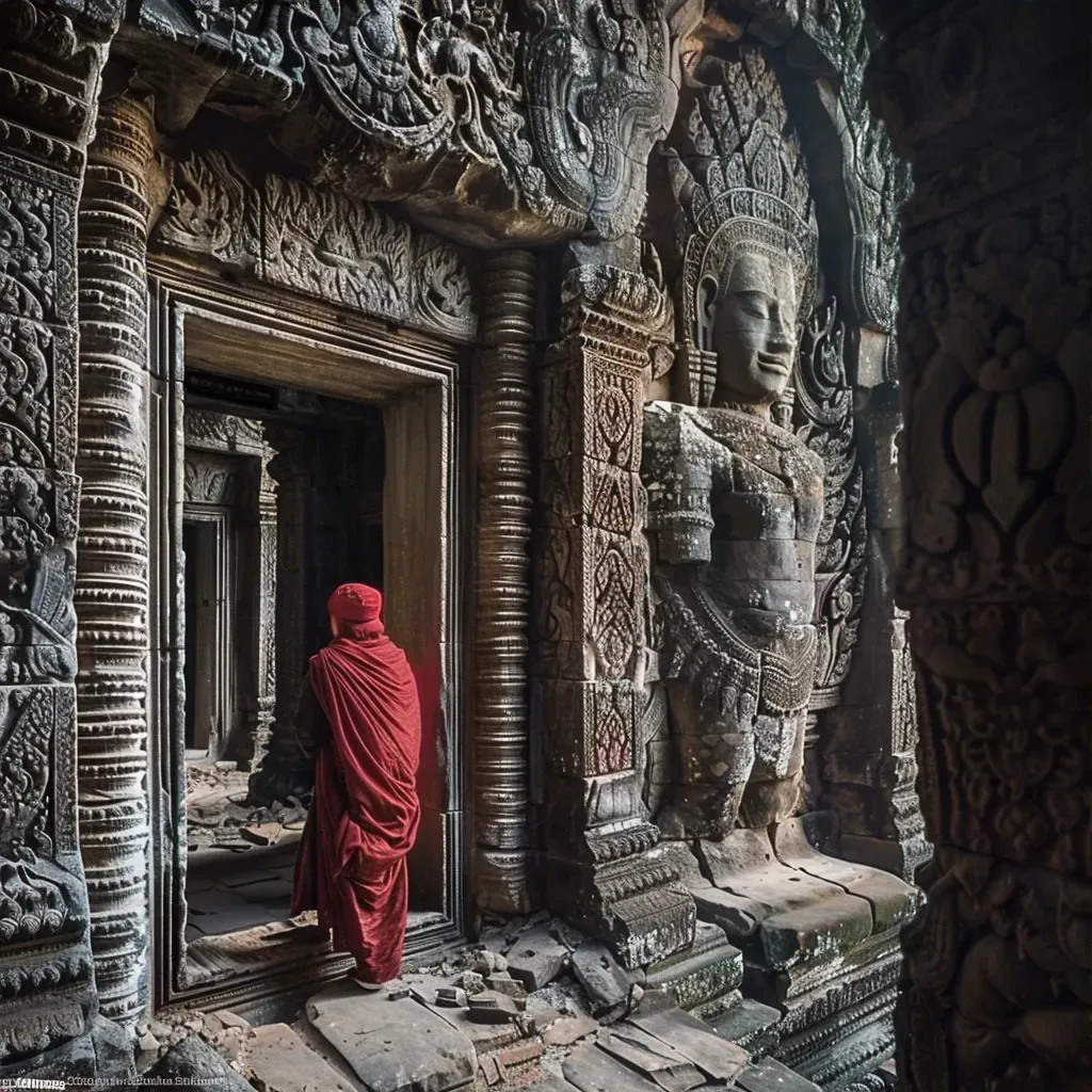 Angkor Wat stone carvings - Image 3