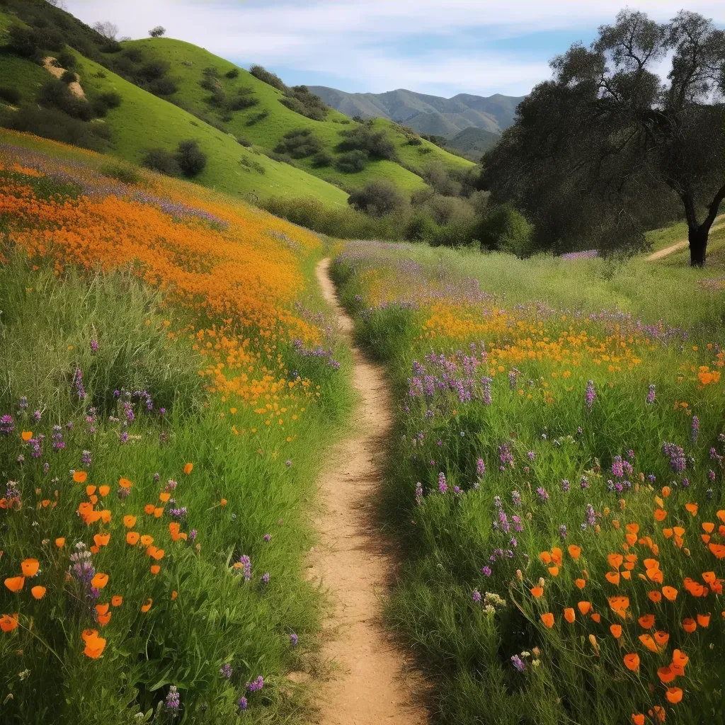 Wildflower hike meadow - Image 3