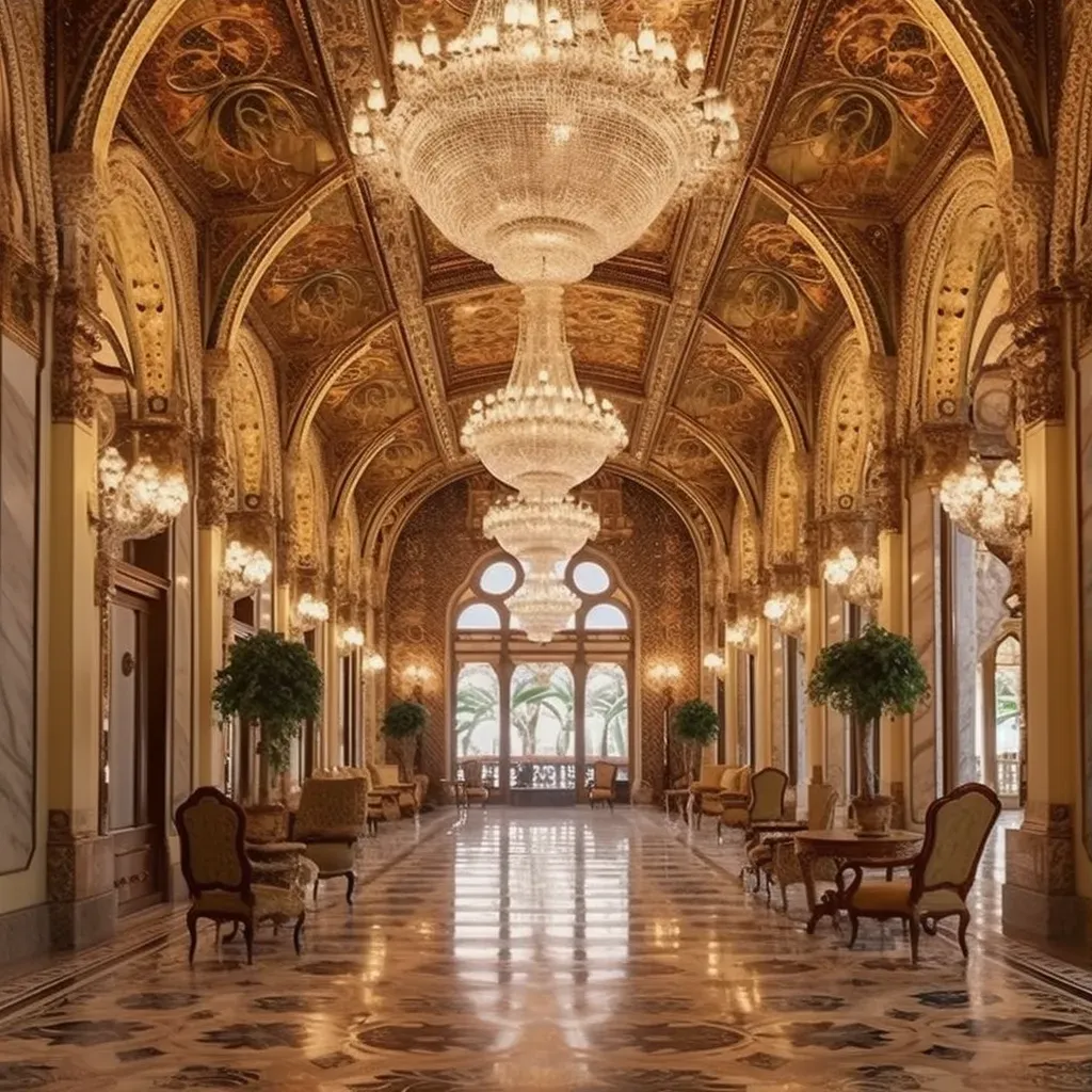 Grand hotel lobby grandeur - Image 3