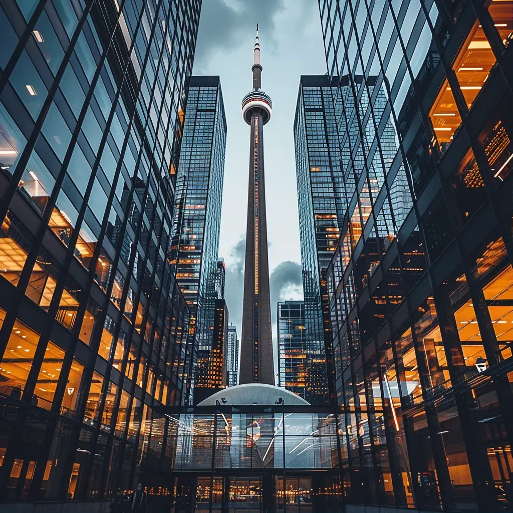 Toronto skyscraper skyline - Image 1