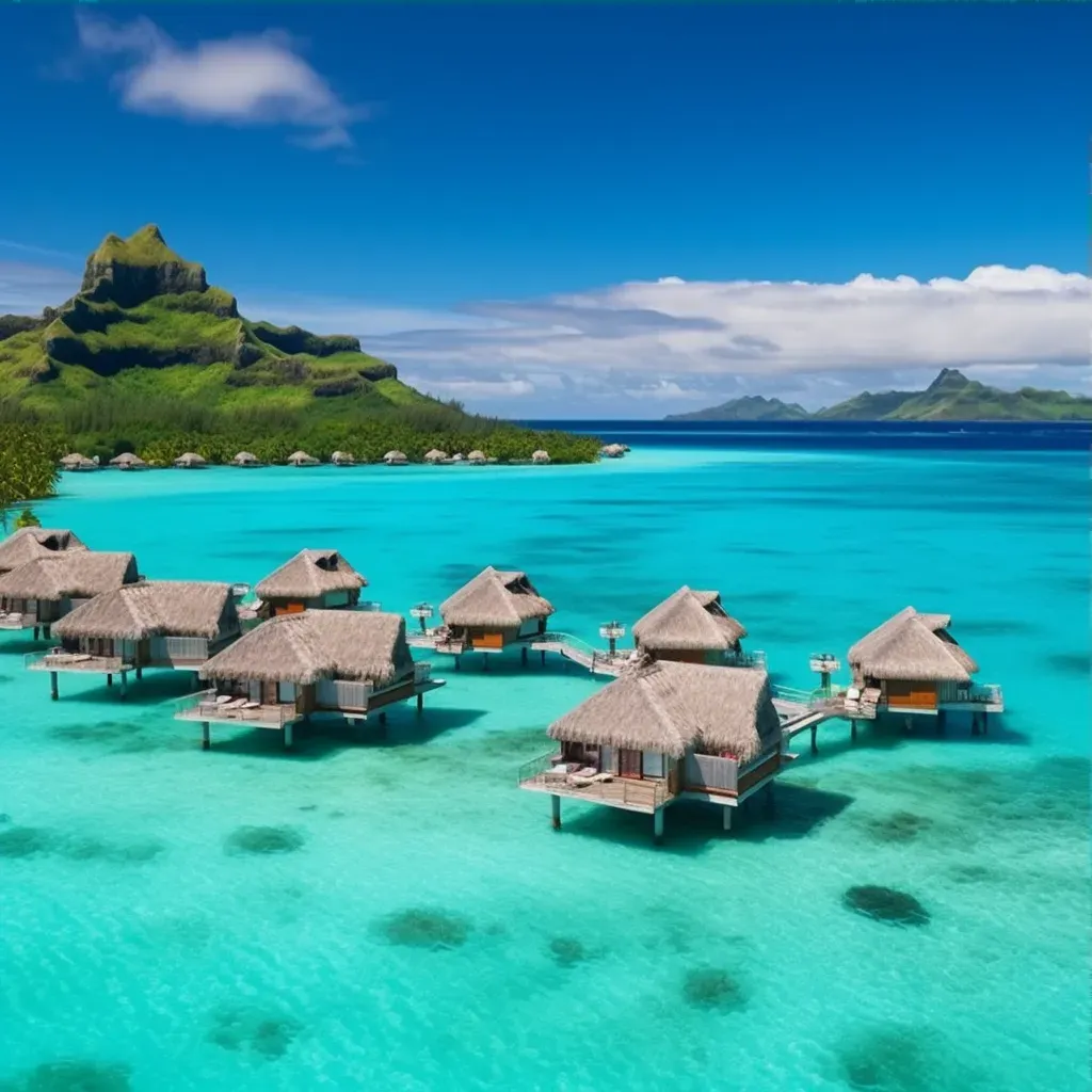 Bora Bora overwater bungalows - Image 3