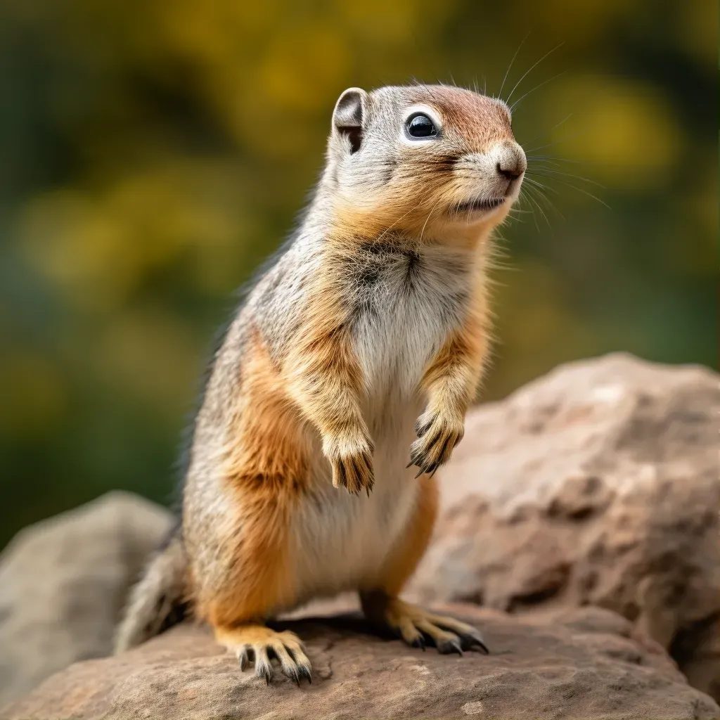 Ground squirrel looking curious - Image 1