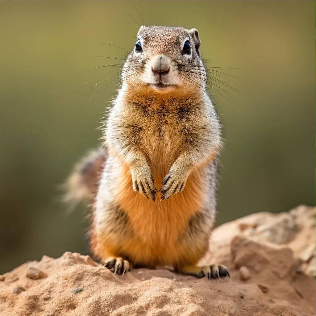 Ground squirrel looking curious - Image 3