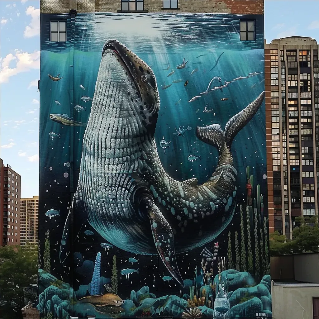 Monumental Outdoor Murals