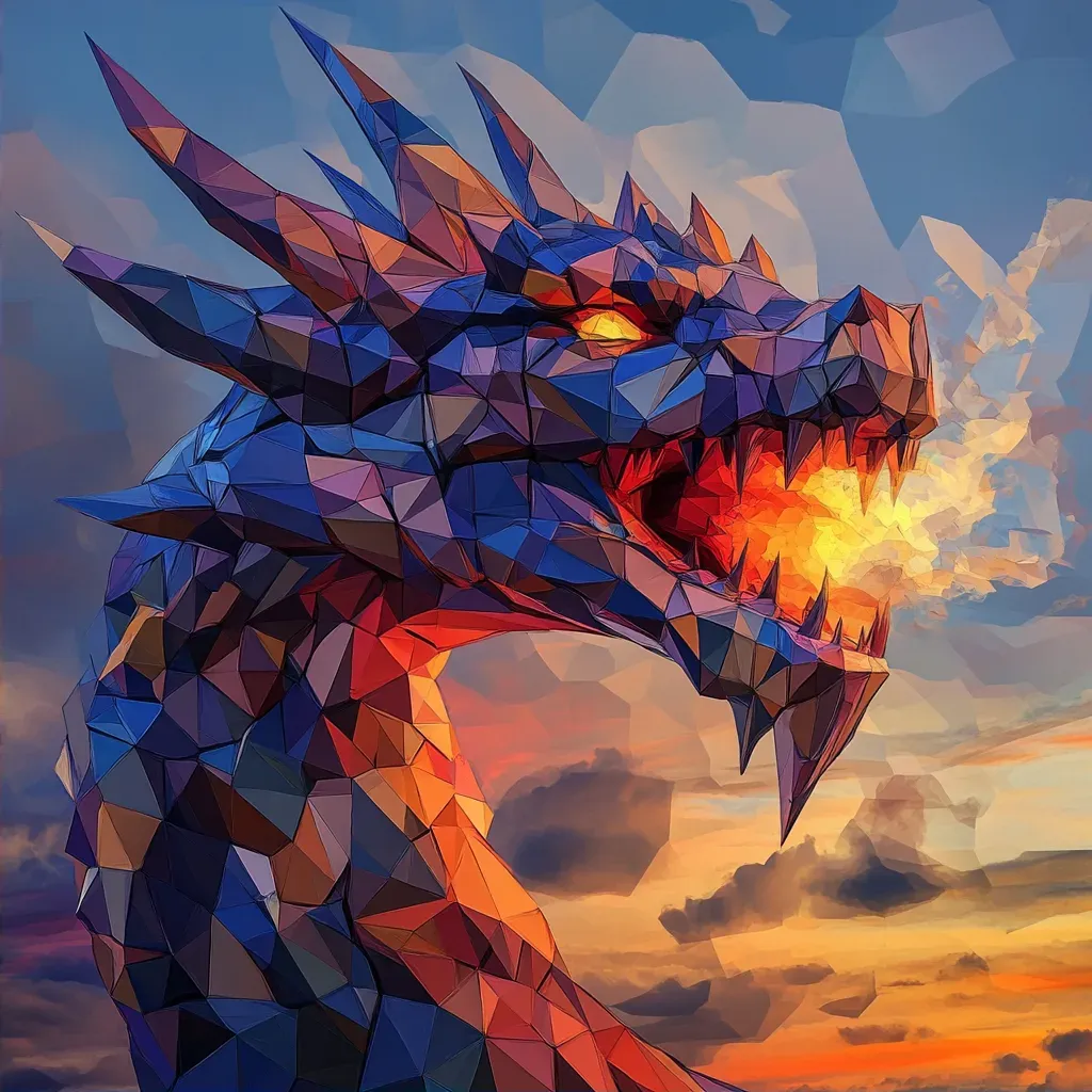 Low Poly Dragon