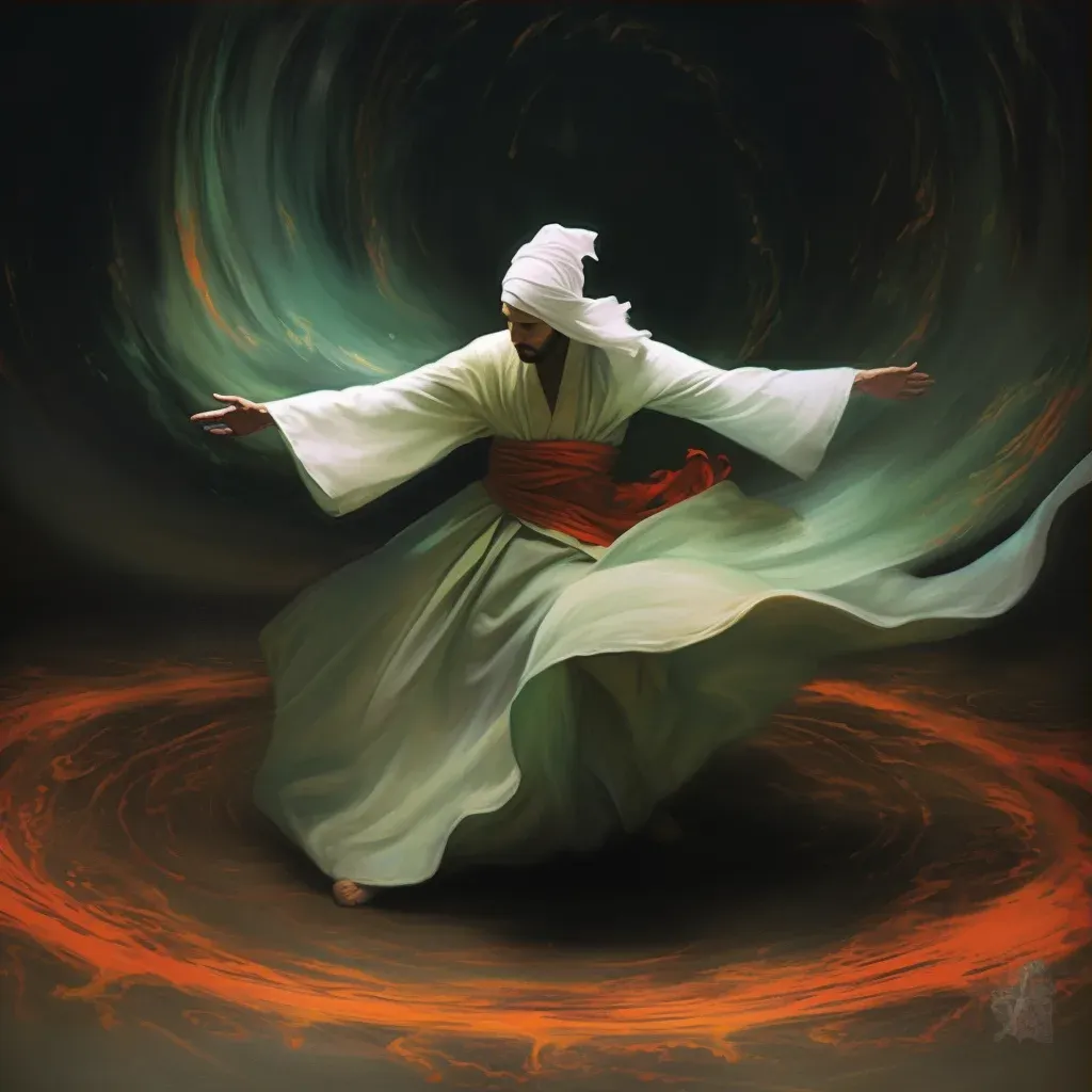 Sufi whirling dervish movement - Image 3