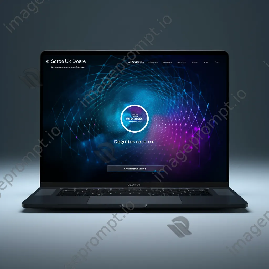 Desktop login page design with real-time feedback - Image 4
