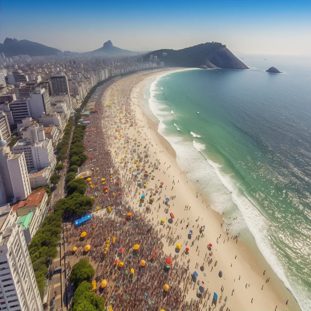 Copacabana Beach Rio de Janeiro - Image 2