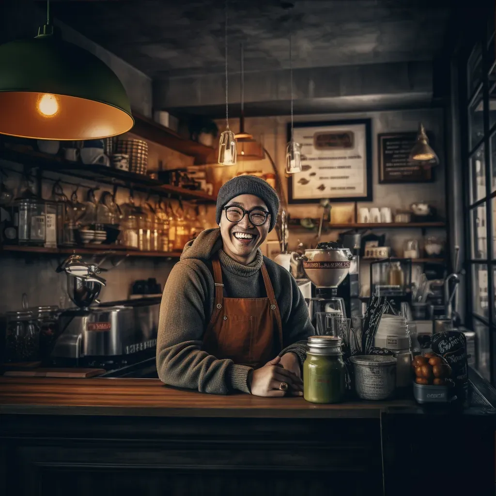 Quirky cafe owner - Image 3