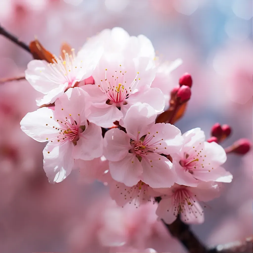 cherry blossoms close-up - Image 1