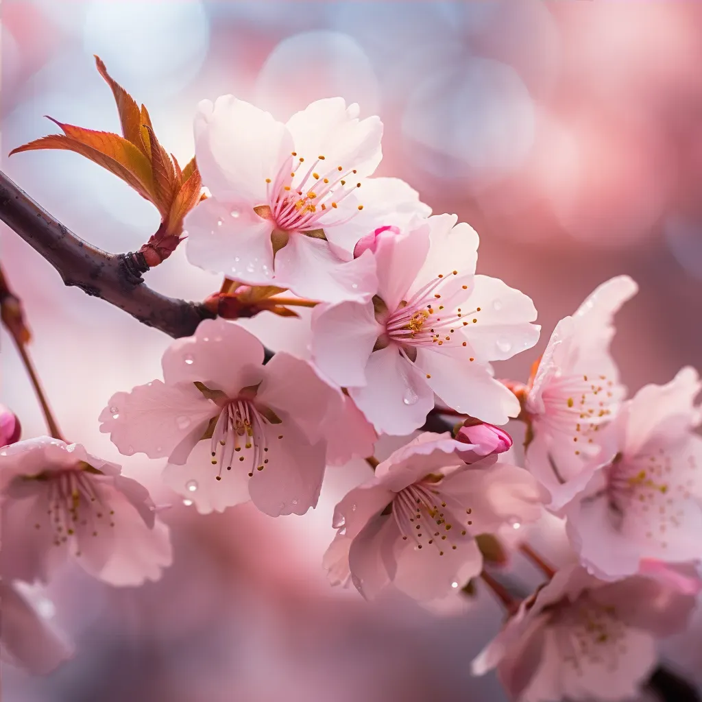 cherry blossoms close-up - Image 4