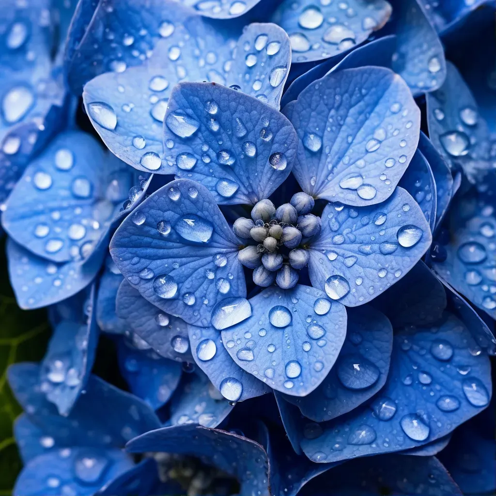 hydrangea close-up - Image 1