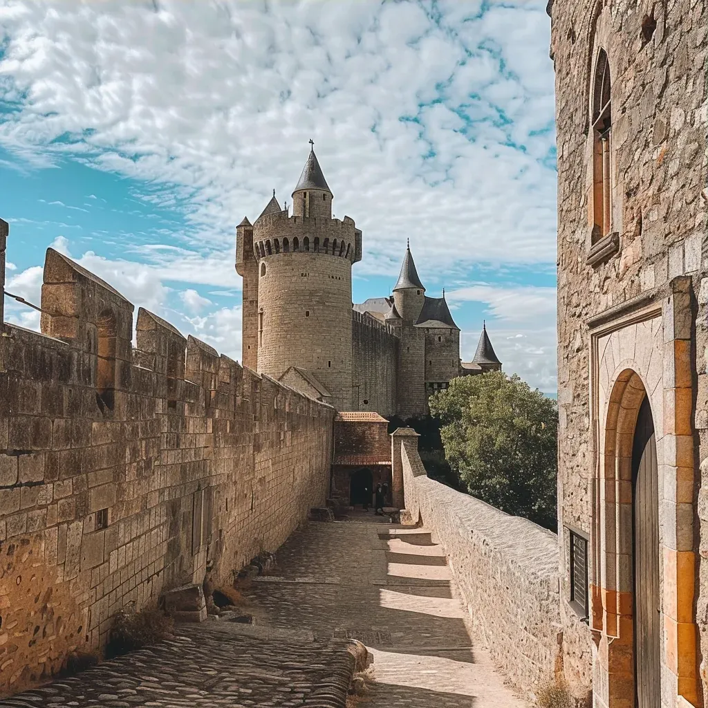 Stunning medieval architecture of the fortified Carcassonne citadel in France - Image 3