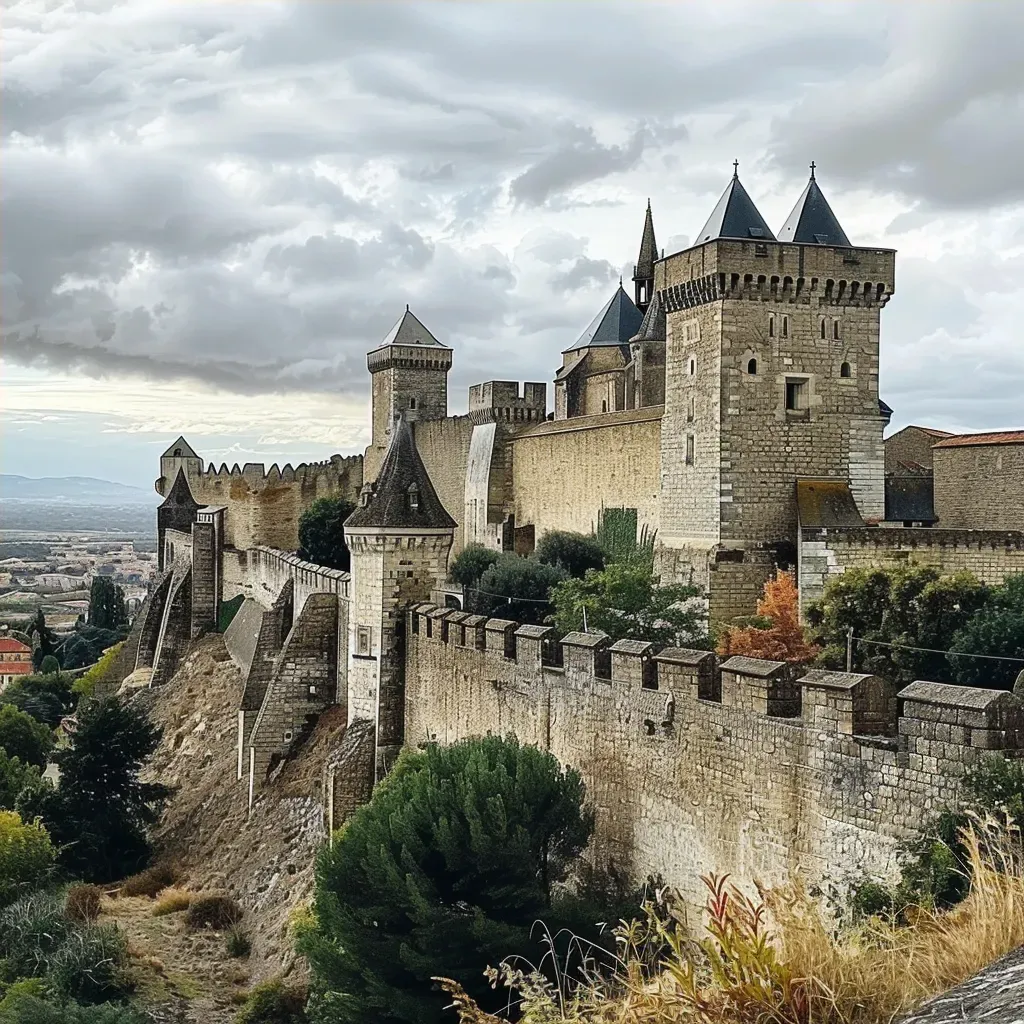 Stunning medieval architecture of the fortified Carcassonne citadel in France - Image 4