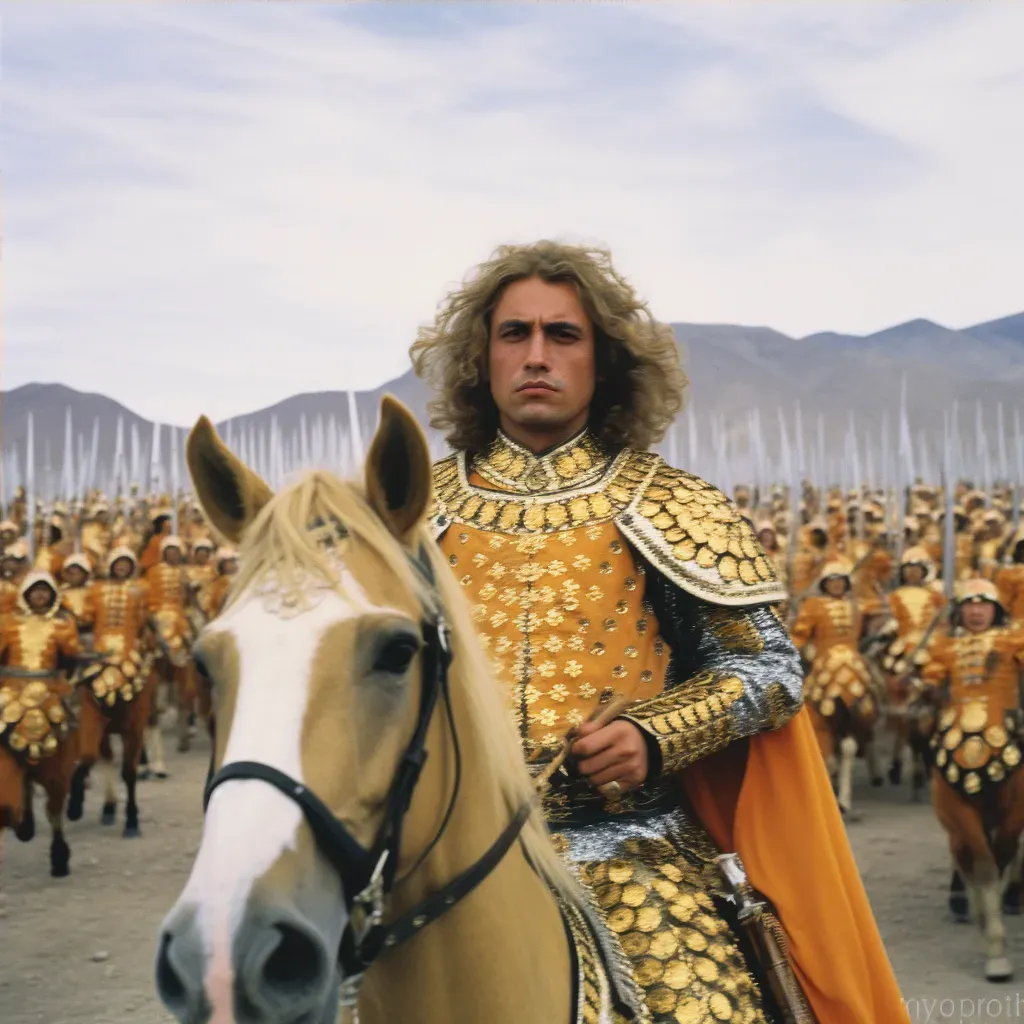 Alexander the Great leading his army in conquest - Image 4