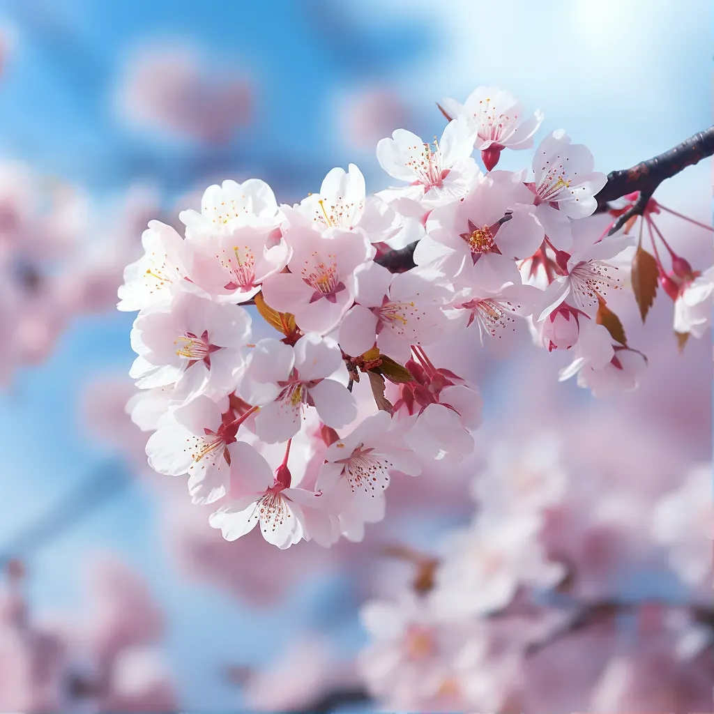 Pink cherry blossoms - Image 1