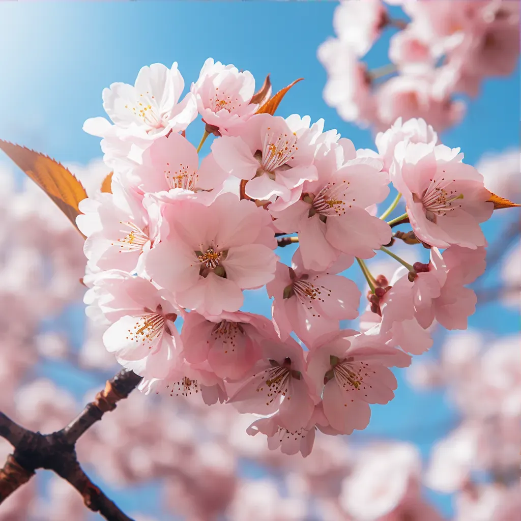 Soft Pink Cherry Blossoms