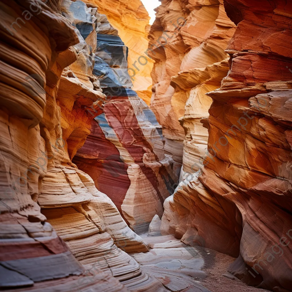 Close-up of canyon rock formations - Image 2