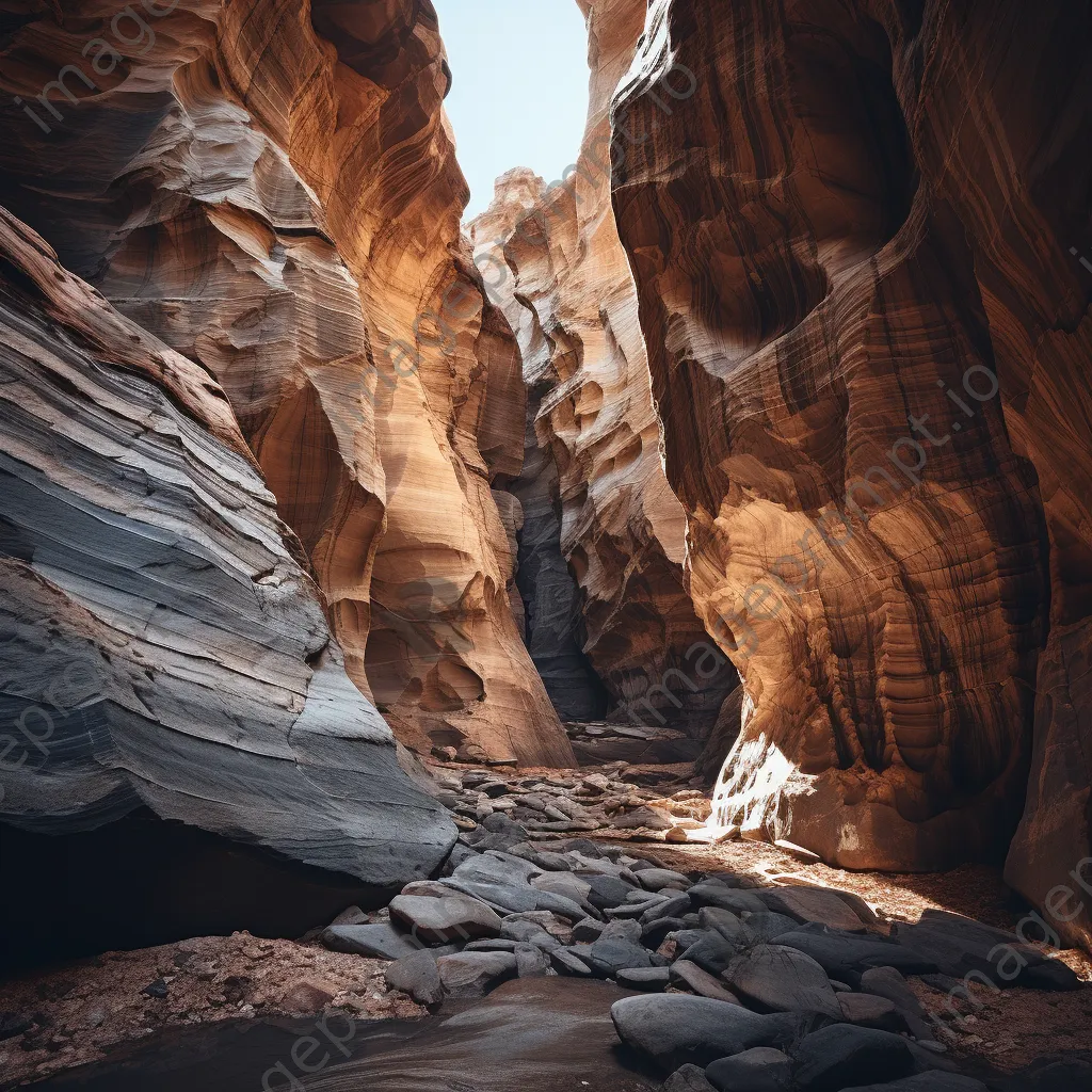 Close-up of canyon rock formations - Image 3