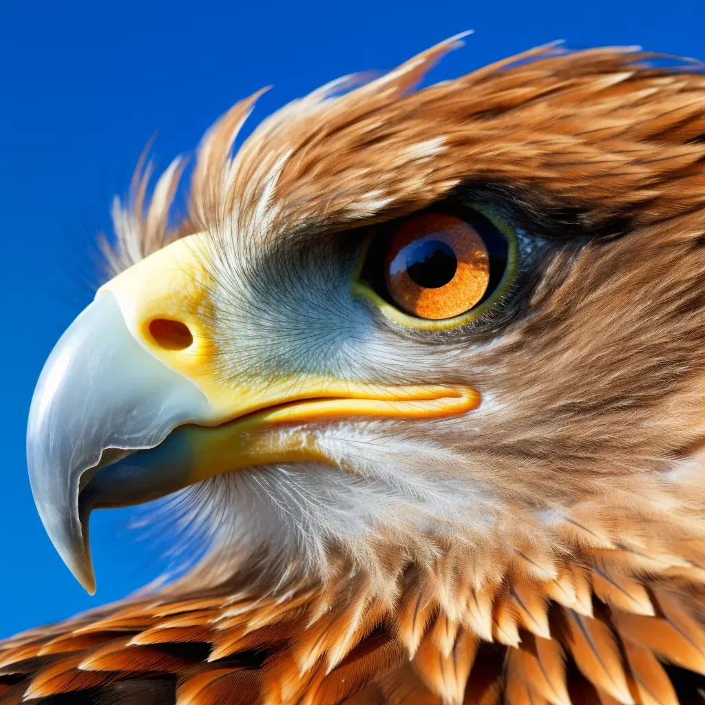 Close-up eagle eye - Image 1