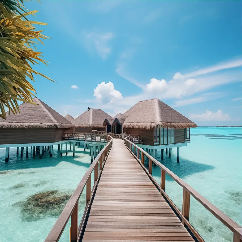 Maldives overwater bungalows - Image 3