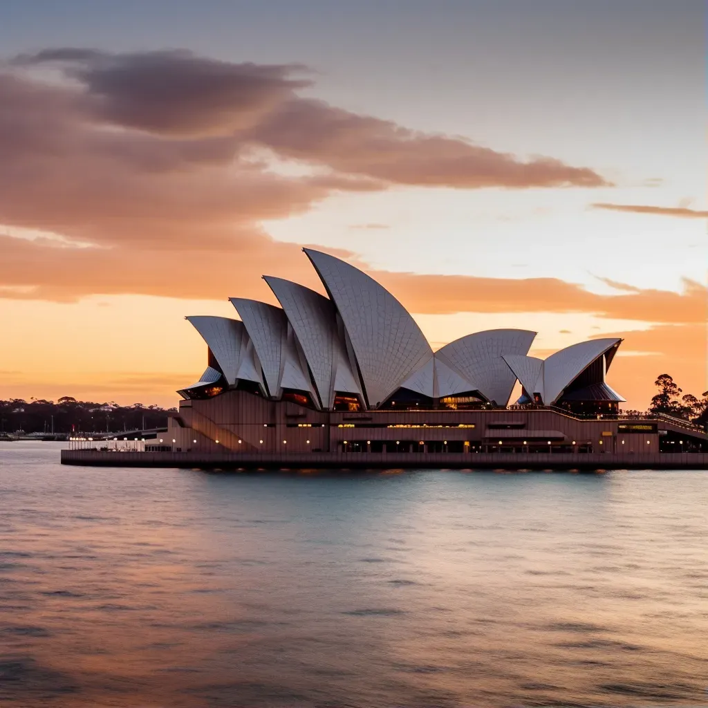 Sydney Opera House Sunset