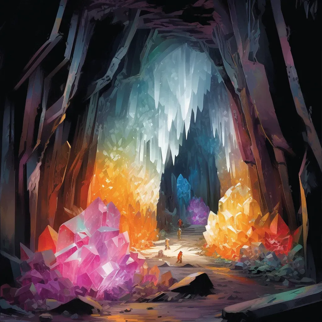 Crystal cave spectrum reflections - Image 1