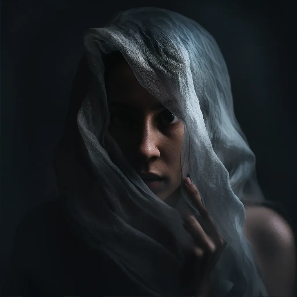 Whispers of doubt portrait - Image 2