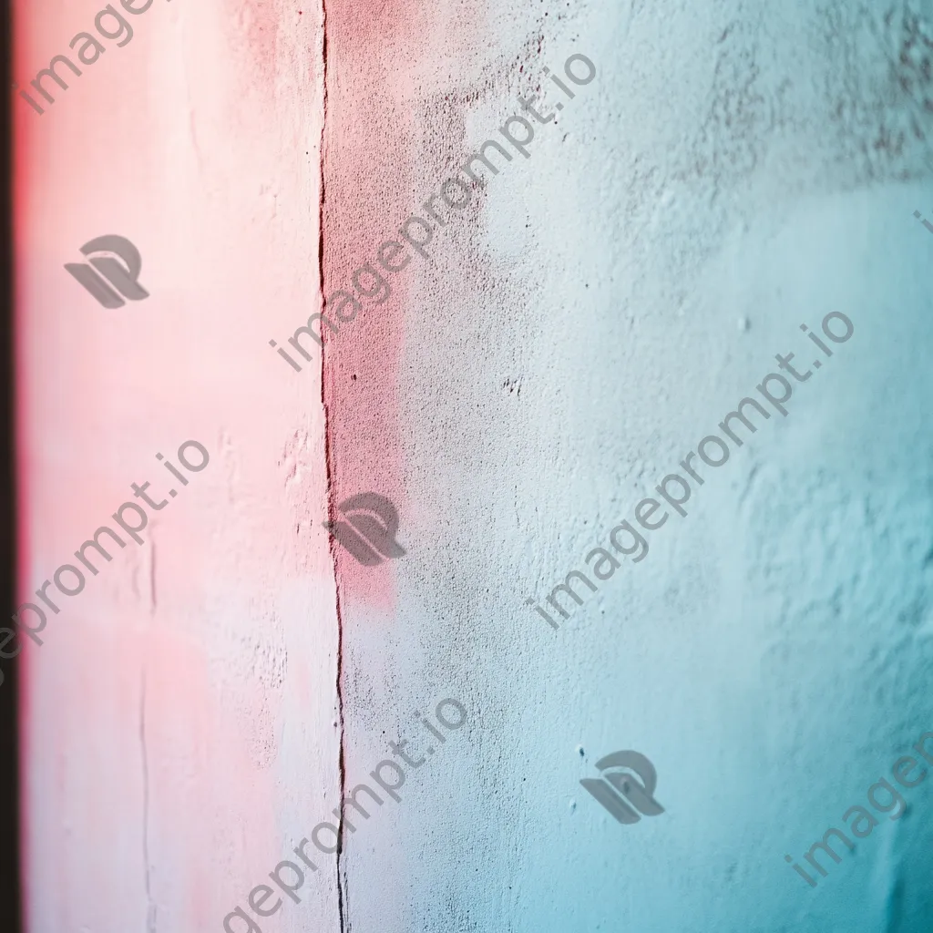 Blurred pastel-colored wall texture for text overlay - Image 1