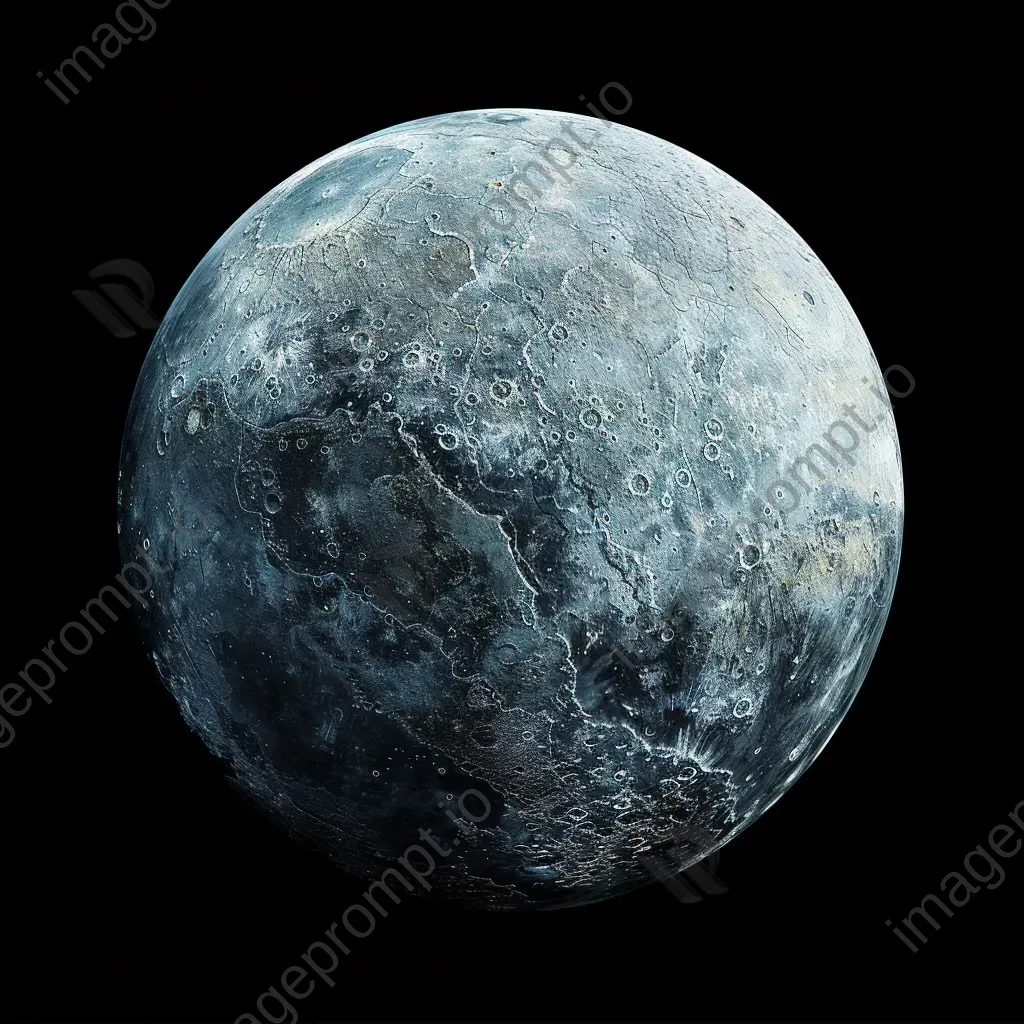 Dwarf planet with icy features resembling Pluto - Image 1