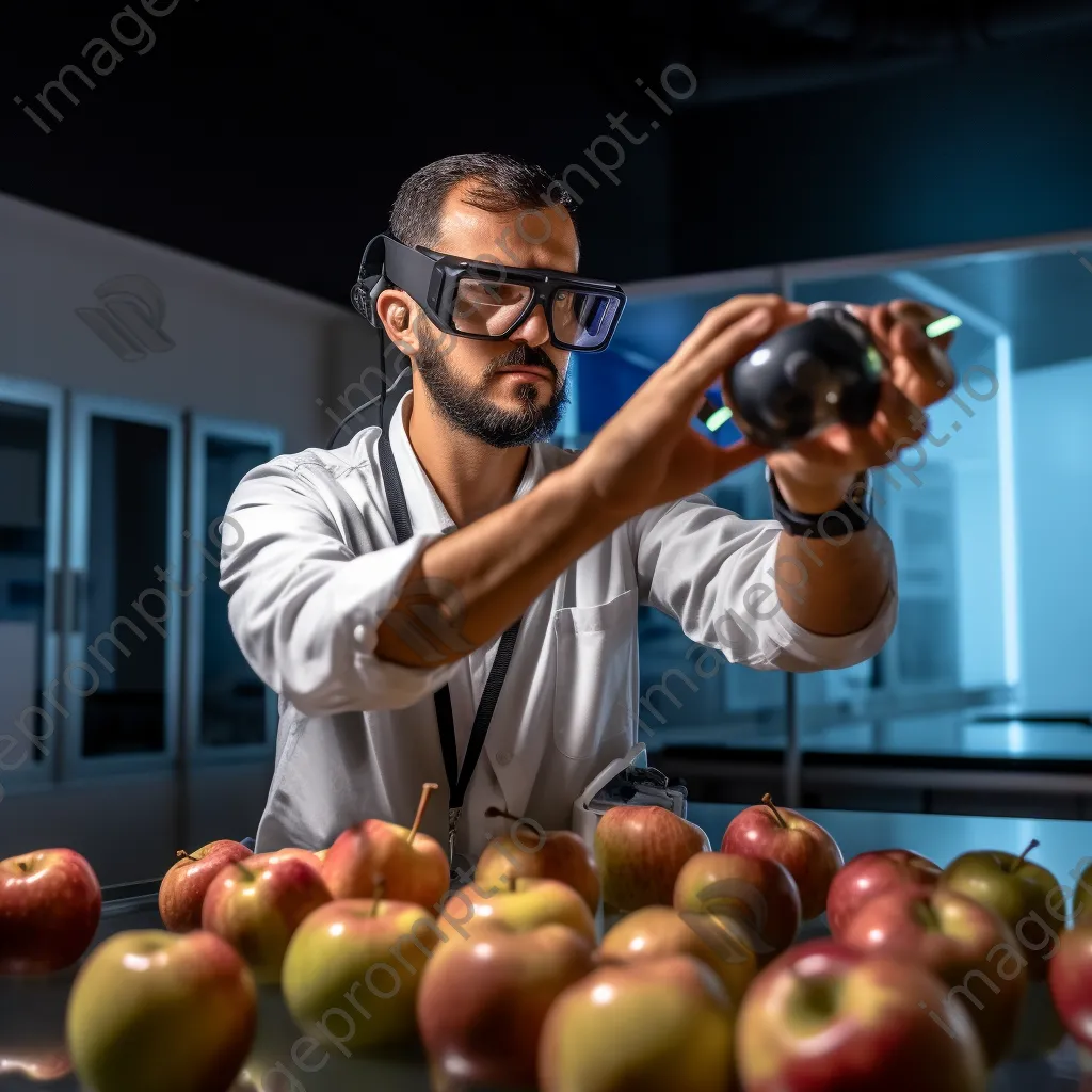 Students immersed in virtual reality science experiments with VR headsets. - Image 4