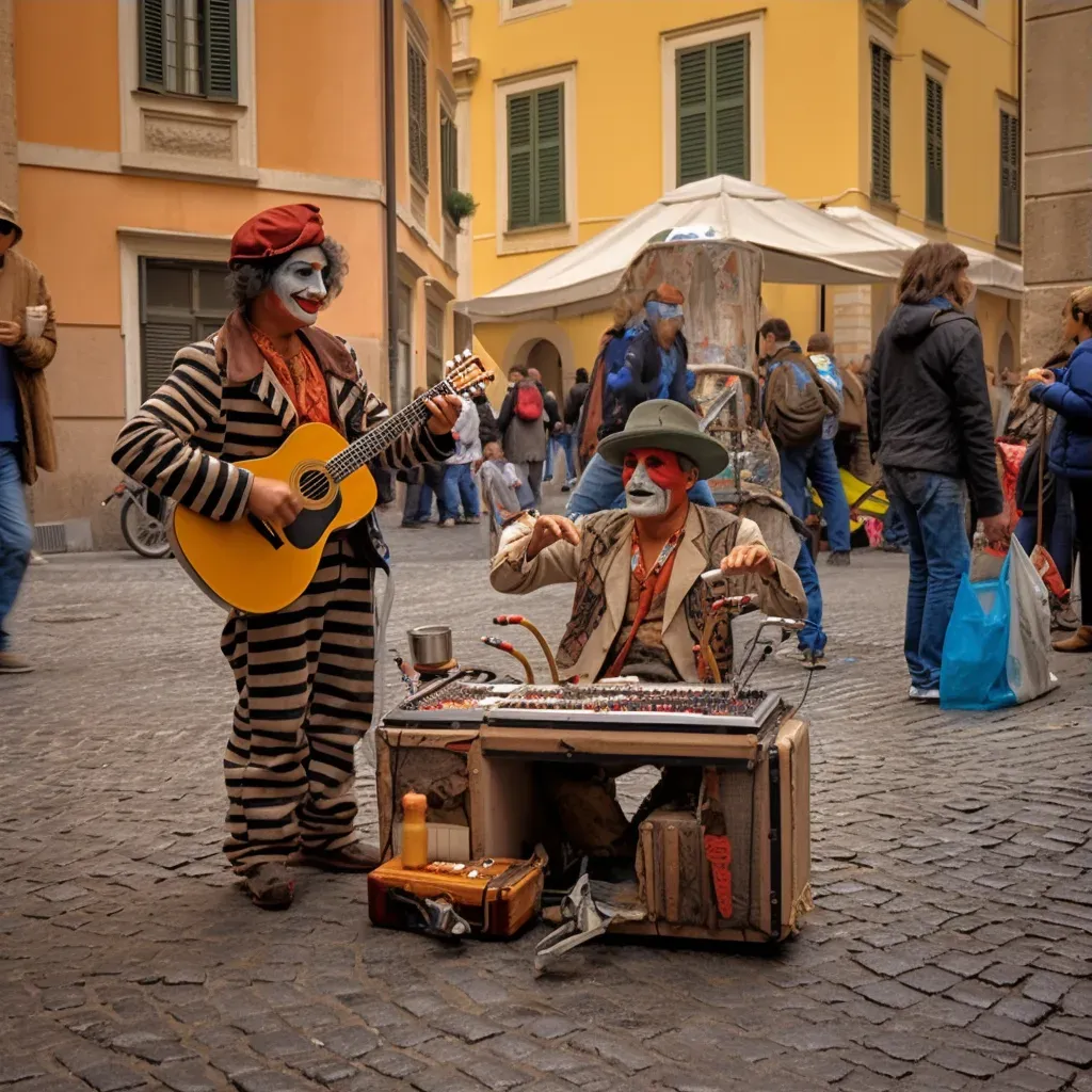 Street performers Rome - Image 3