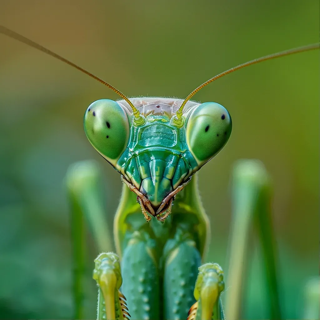 praying mantis face - Image 1