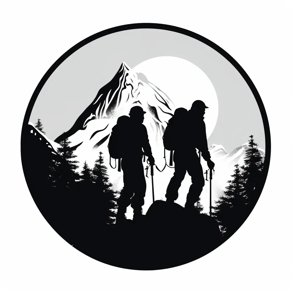 Mountaineering Expedition Emblem Logo