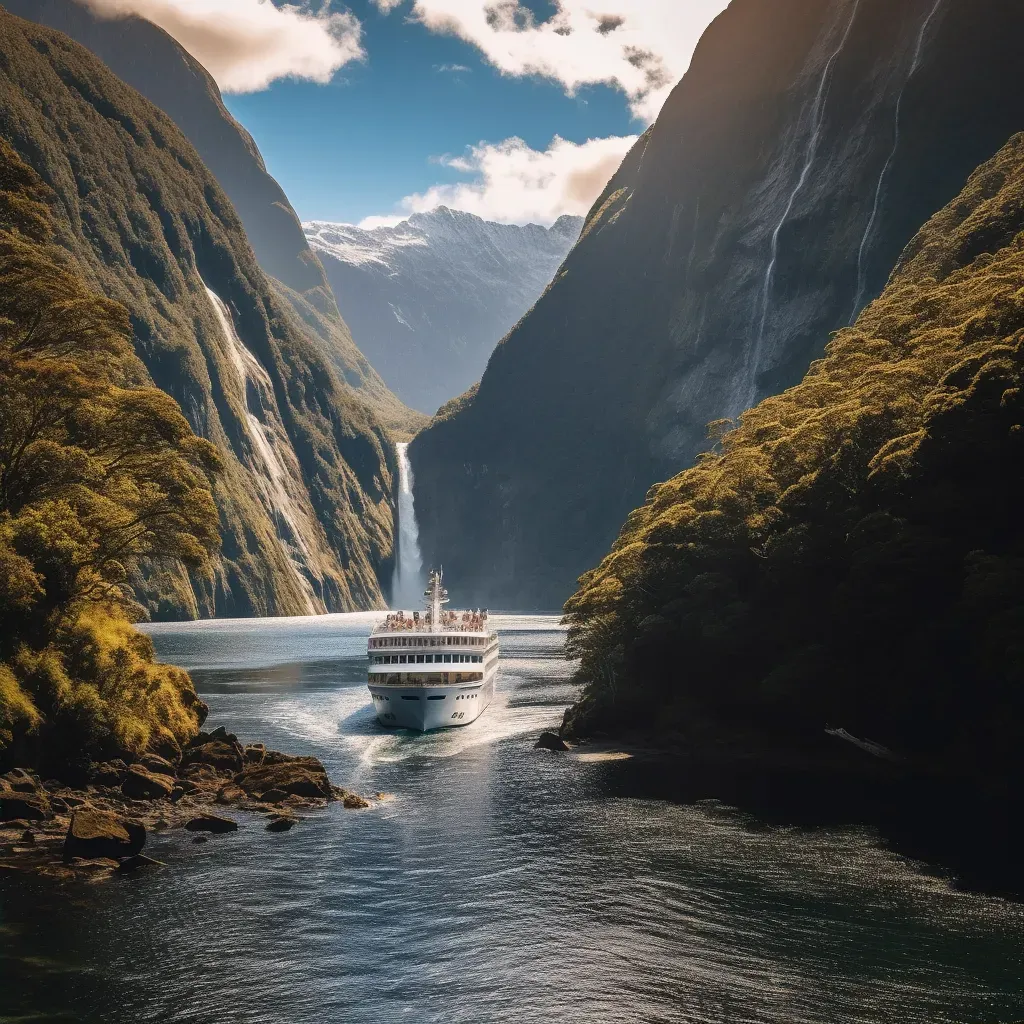 Milford Sound cruise Fiordland - Image 2