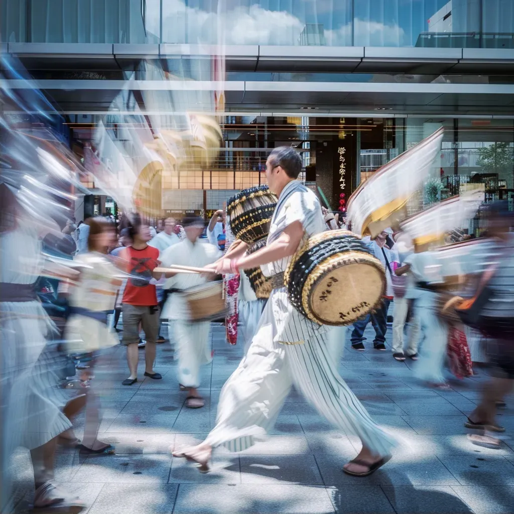 Taiko street drummers - Image 2