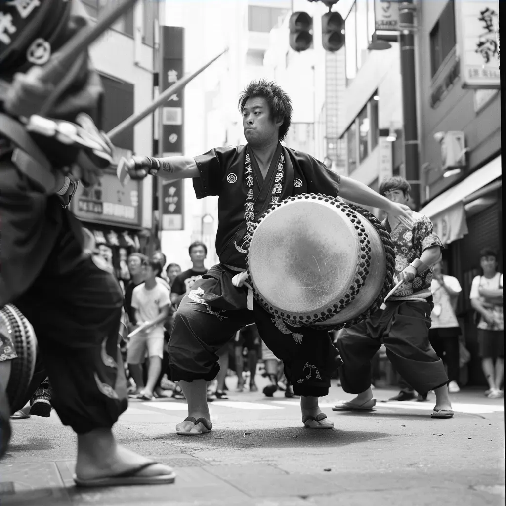 Taiko street drummers - Image 4