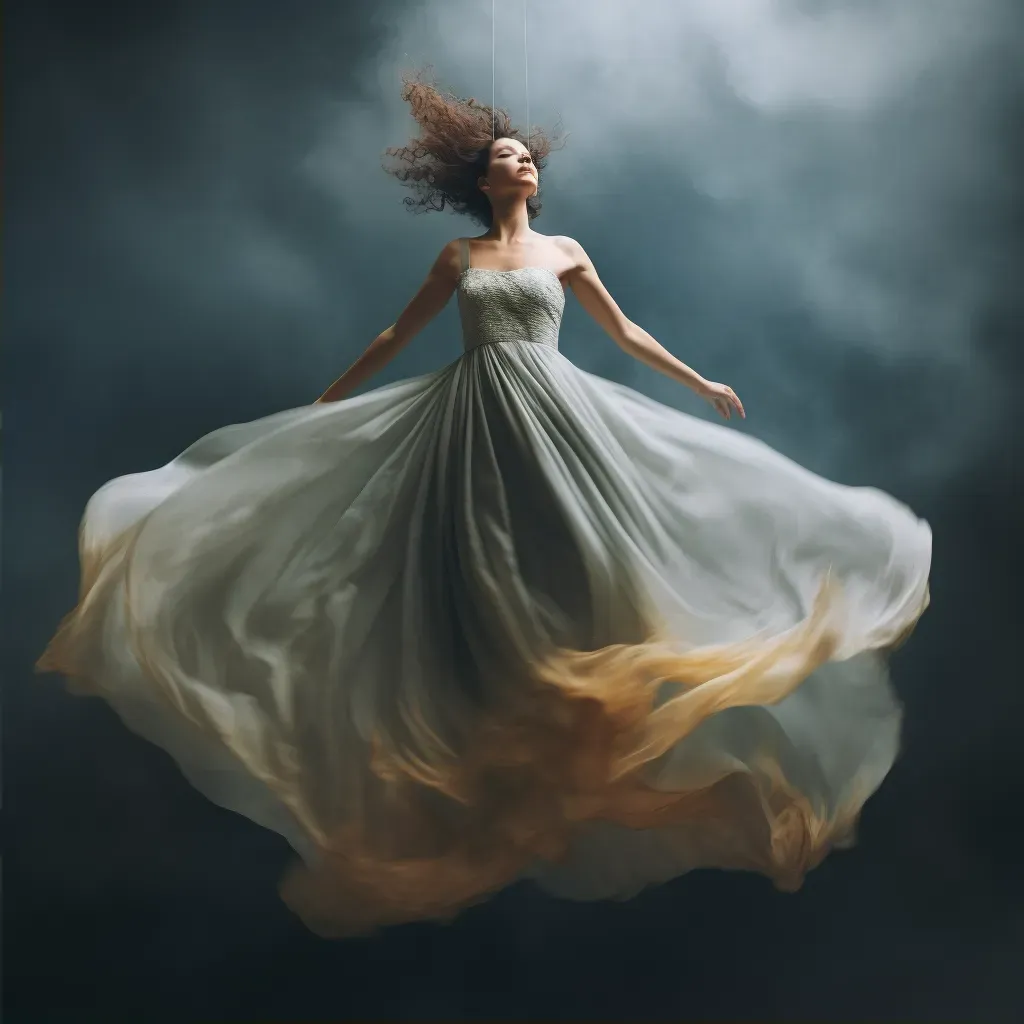 Surreal levitation portrait - Image 2