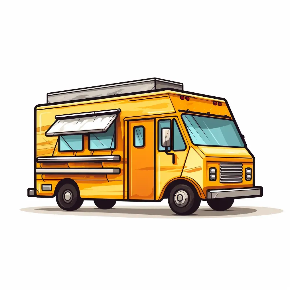 Food Truck Wordmark Logo - Image 4