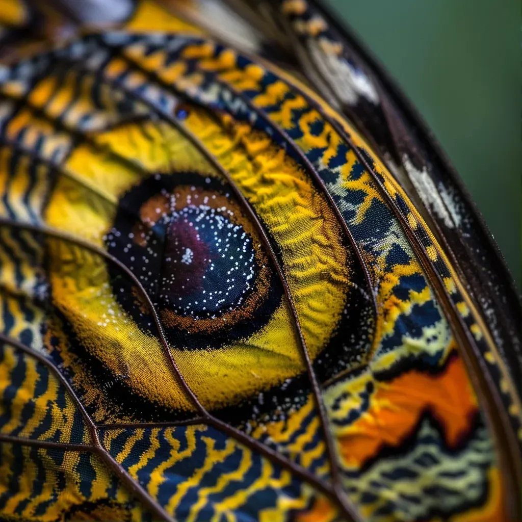 Butterfly eye close-up - Image 1